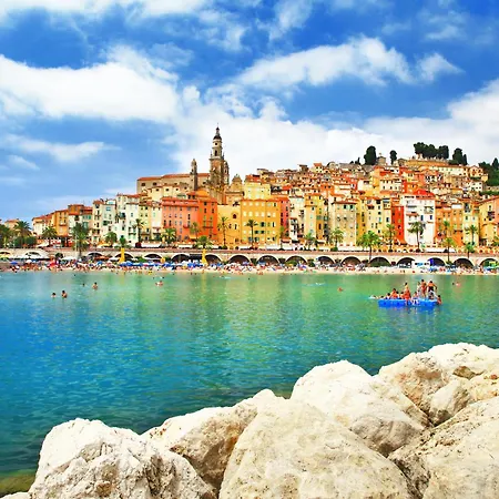 La Mansarde Bleu Azur In Historic Centre - Happy アパート